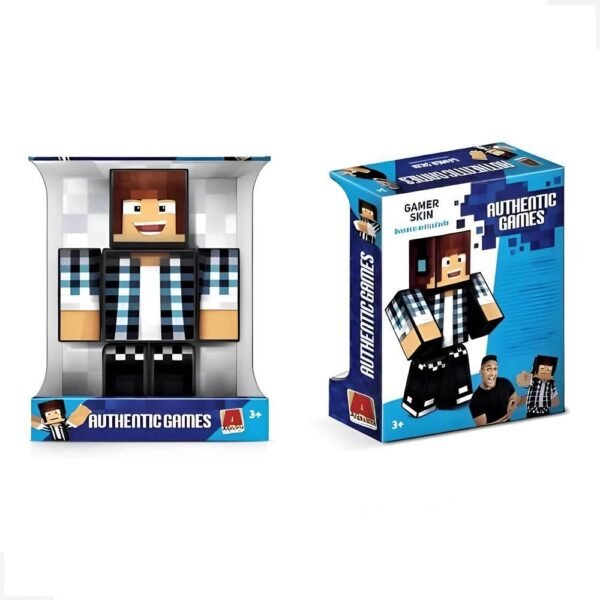 Boneco Authentic Games 25cm Gamer Skin Algazarra - Imagem 4