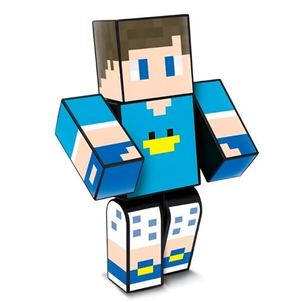 Boneco Beto Gamer 25cm Familia Arqueira Gamer Skin Algazarra - Imagem 2