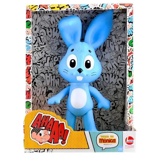 Boneco De Vinil Articulado Turma Da Monica Sansão 30cm - Imagem 3