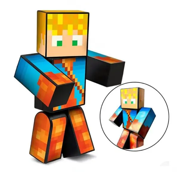 Boneco Lopers 25cm Gamer Skin Algazarra - Imagem 2