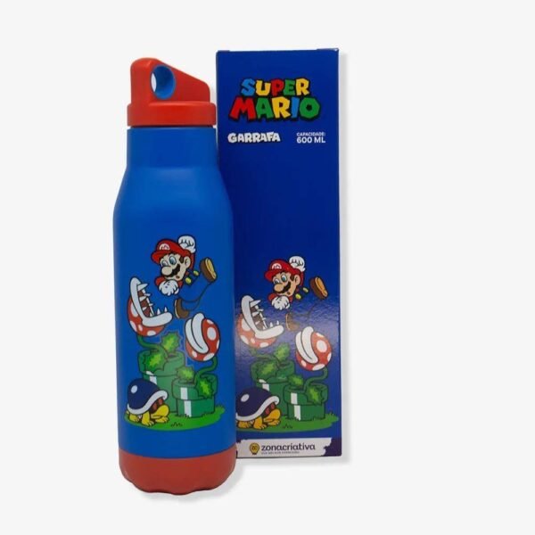 Garrafa Termica Super Mario Space 600 ML Zona Criativa - Image 2