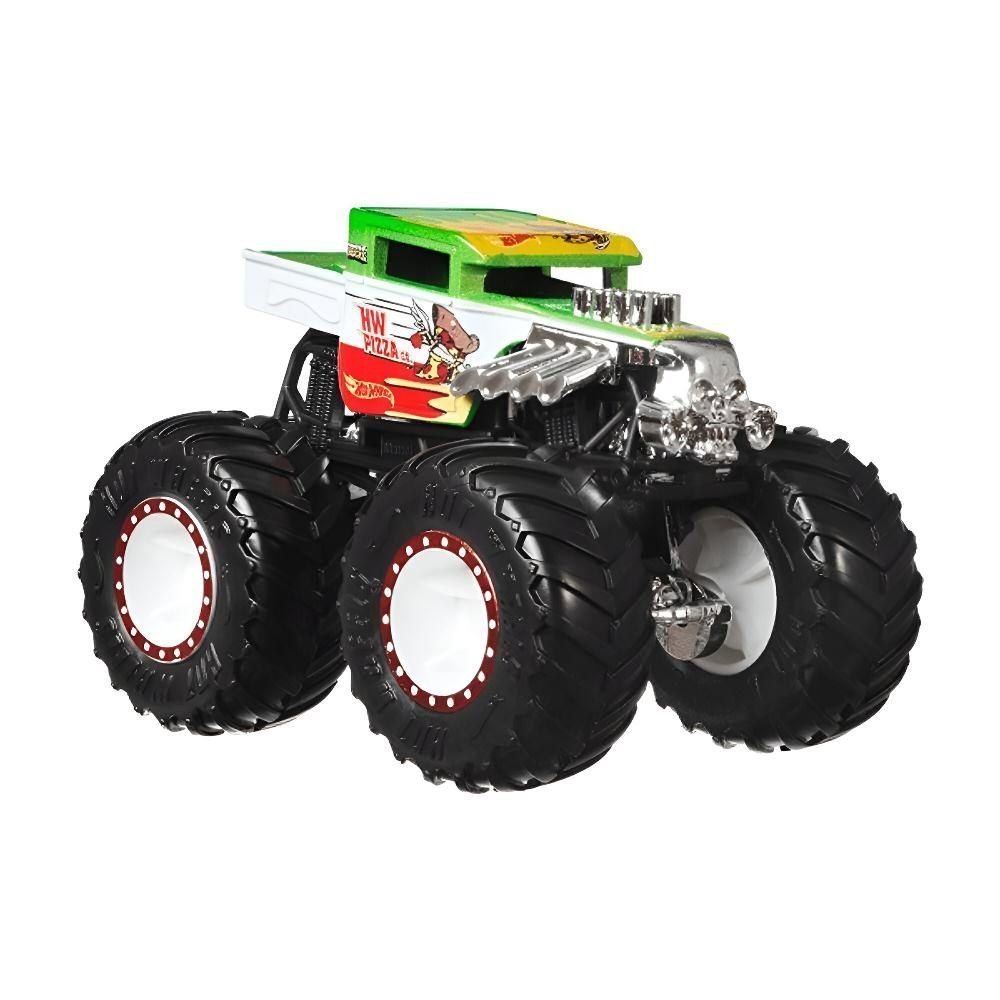 Hot Wheels Monster Trucks HW Pizza Co 1:64 Mattel - Imagem 3
