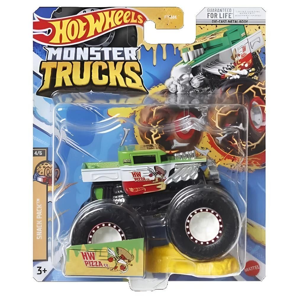 Hot Wheels Monster Trucks HW Pizza Co 1:64 Mattel
