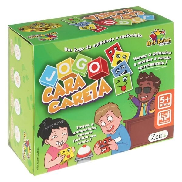 Jogo Cara Careta Com Temporizador Zein - Imagem 4