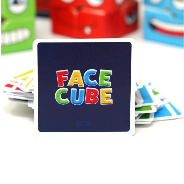Cubo Magico Jogo Face Cube 2 Cubos + 60 Cartas Cuber Brasil - Imagem 5