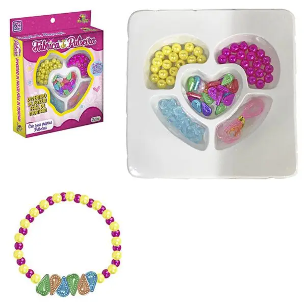 Kit Fabrica De Pulseira Infantil M Facil De Fazer Zein
