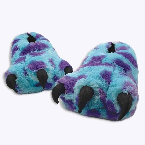 Pantufa Infantil Monstros S A Sulley Tamanho P Zona Criativa - Image 5