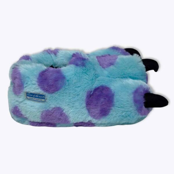 Pantufa Infantil Monstros S A Sulley Tamanho P Zona Criativa - Image 2