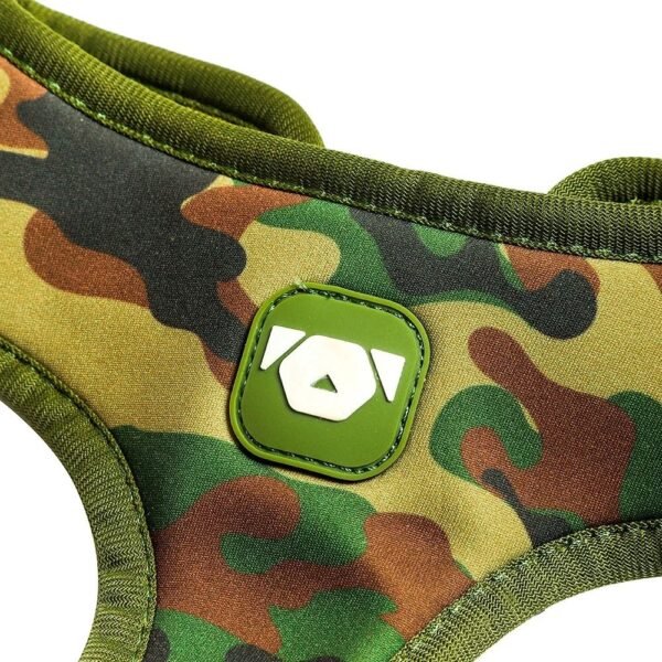 Peitoral Coleira Mesh Militar Tamanho PP Meemo - Imagem 2