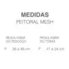 Peitoral Coleira Mesh Xadrez Tamanho P Meemo - Imagem 3