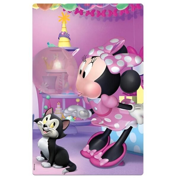 Quebra Cabeca Minnie Mouse 100 Pecas 6+ Toyster 3093 - Imagem 2