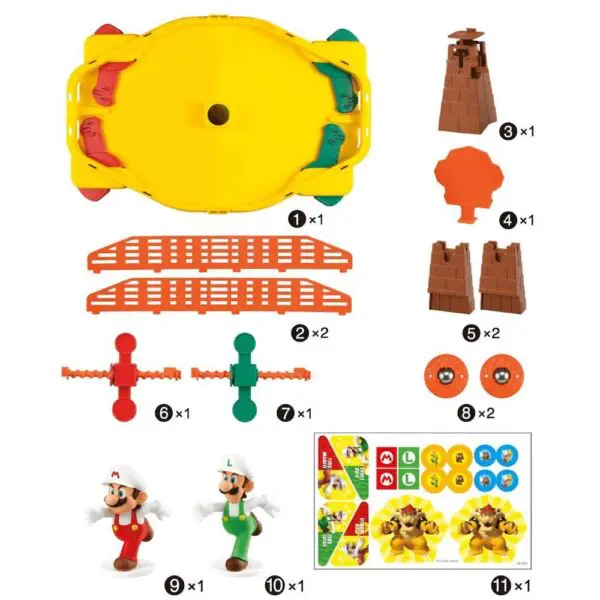 Super Mario Jogo Fire Mario Stadium Epoch - Imagem 6