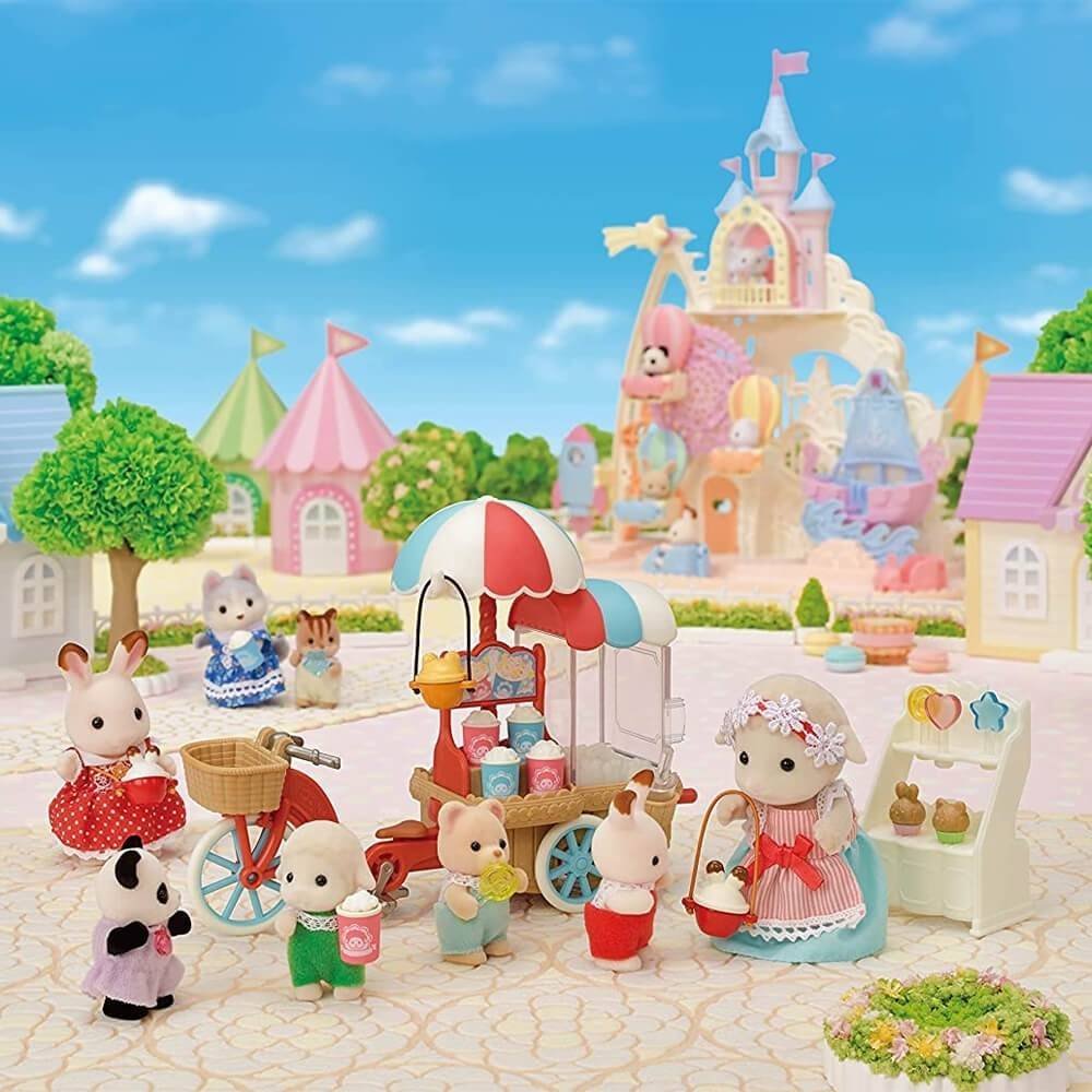 Sylvanian Familes Triciclo Delivery de Pipoca Epoch - 5653 - Imagem 5