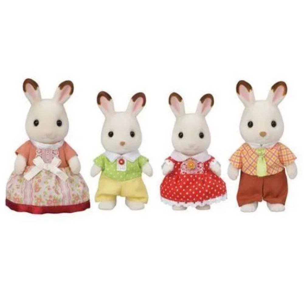 Sylvanian Families Família Dos Coelhos Chocolate 5655 Epoch - Imagem 3