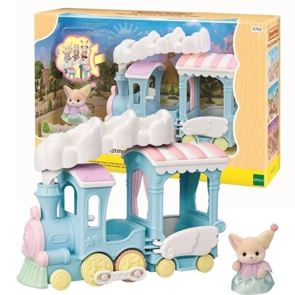 Trem Arco-Iris Flutuando na Nuvem - Sylvanian Families Epoch