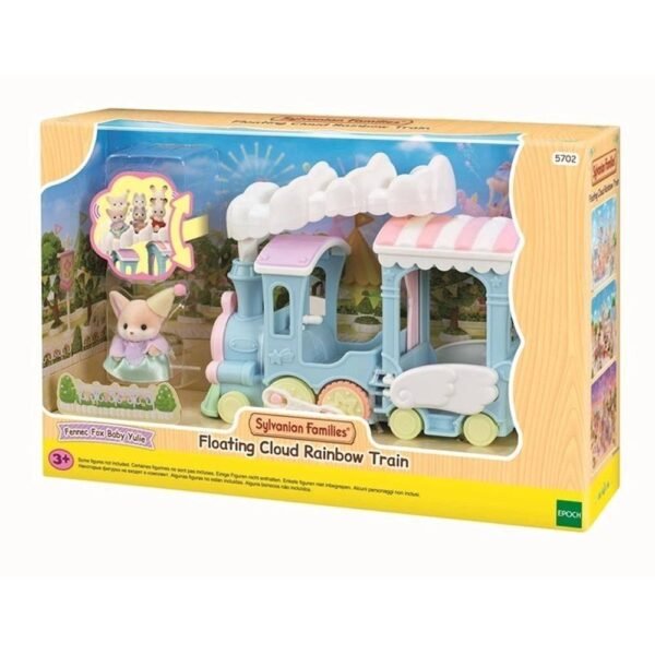 Trem Arco-Iris Flutuando na Nuvem - Sylvanian Families Epoch - Imagem 2