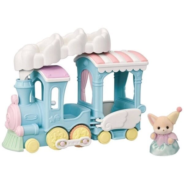 Trem Arco-Iris Flutuando na Nuvem - Sylvanian Families Epoch - Imagem 3