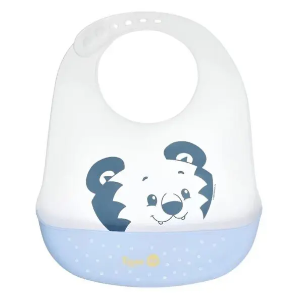 Babador De Silicone Com Pega Migalhas Tigor T. Tigre BB