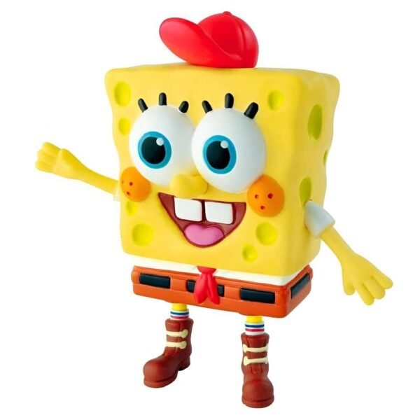 Boneco De Vinil Articulado Bob Esponja E Gary Babies - Imagem 2