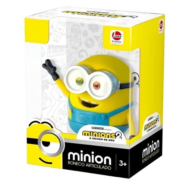 Boneco De Vinil Articulado Minions Bob Minions 2 - Imagem 3