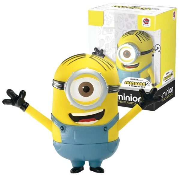 Boneco De Vinil Articulado Minions Stuart Minions 2
