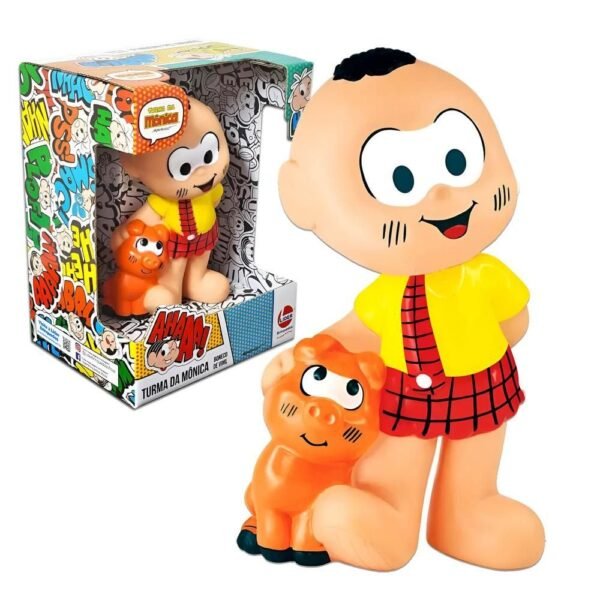 Boneco De Vinil Turma Da Monica - Cascao E Chovinista