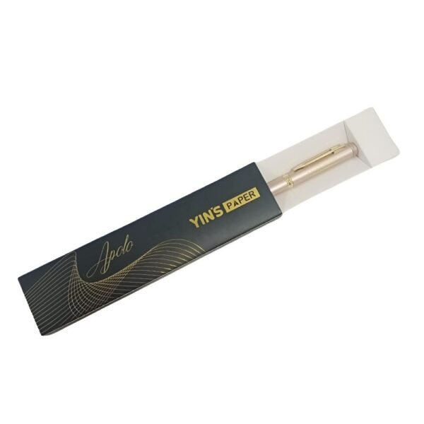 Caneta Esferografica Executiva Apolo Rose Yins Paper - Imagem 6