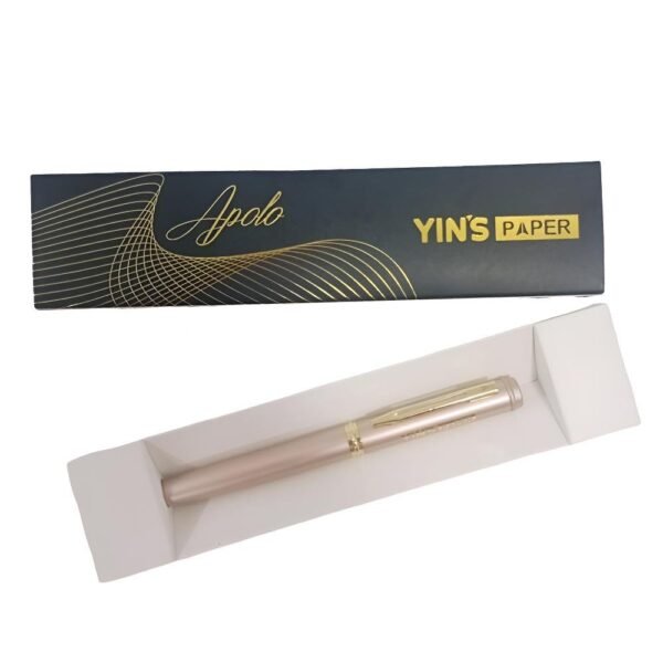 Caneta Esferografica Executiva Apolo Rose Yins Paper