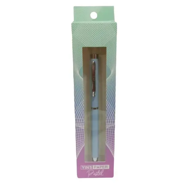 Caneta Esferografica Executiva Azul Pastel Yins Paper - Imagem 4