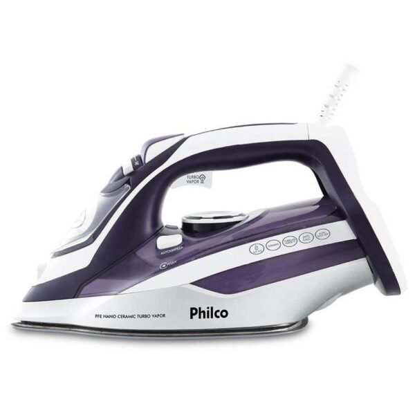 Ferro De Passar Philco PFE Nano Ceramic Turbo Vapor 220V - Imagem 2