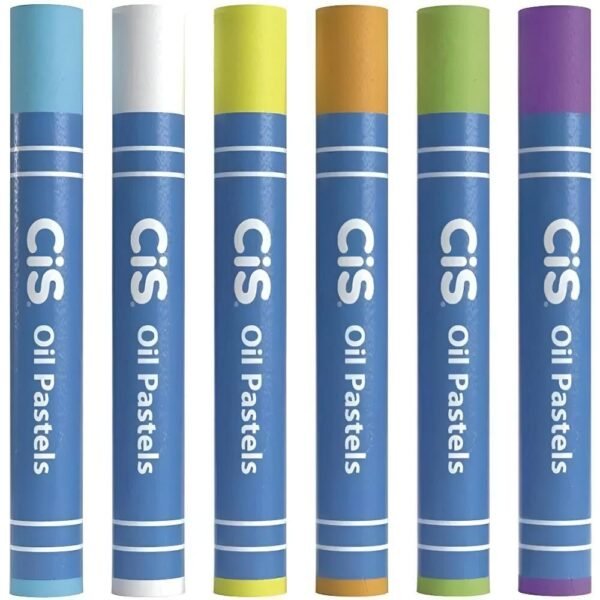 Giz Pastel Oleoso Com 12 Cores Cis - Imagem 3