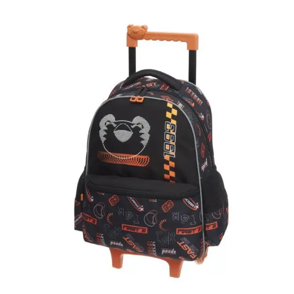 Kit Mochila De Rodinha Tigor T Tigre Fast + Lancheira - Imagem 2