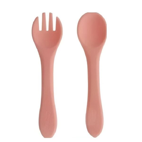 Kit Talheres De Silicone Infantil Lilica Ripilica BB - Imagem 2