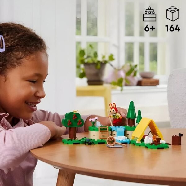 Lego Animal Crossing Acampamento Da Bunnie 164 Pecas 77047 - Imagem 5