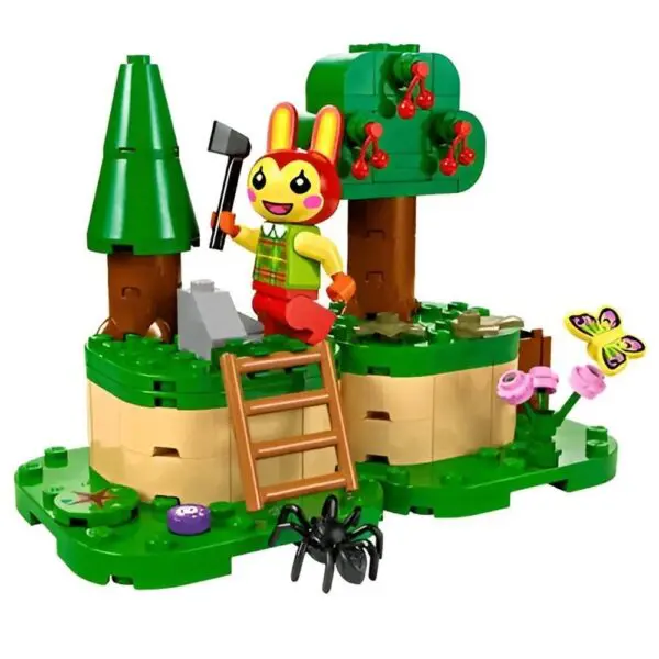 Lego Animal Crossing Acampamento Da Bunnie 164 Pecas 77047 - Imagem 4