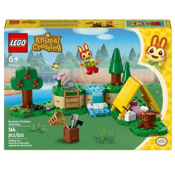 Lego Animal Crossing Acampamento Da Bunnie 164 Pecas 77047 - Imagem 6