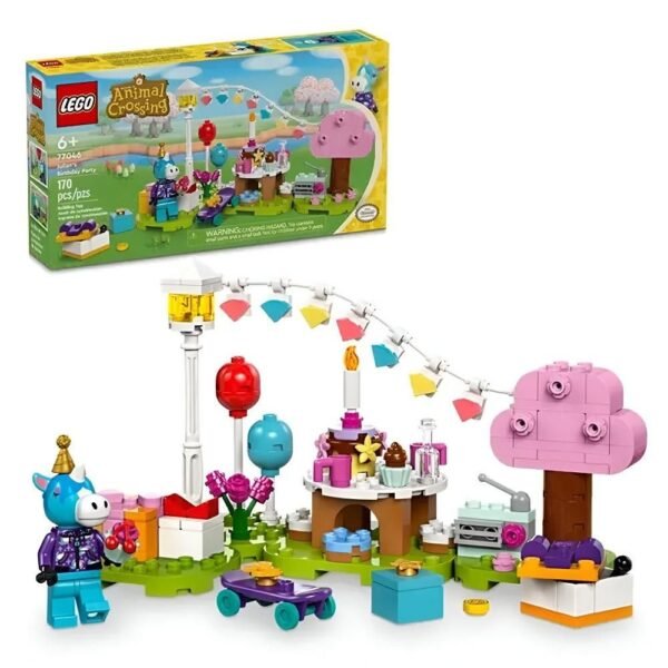 Lego Animal Crossing Festa De Aniversario Do Julian 77046