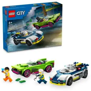 Lego City Perseguicao De Carro Da Policia E Muscle Car 60415