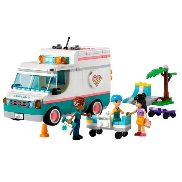 Lego Friends Ambulancia Do Hospital De Heartleke City 42613 - Imagem 2