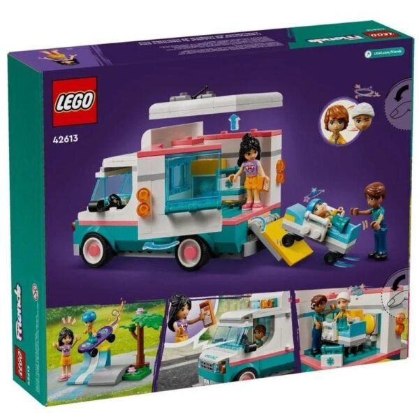Lego Friends Ambulancia Do Hospital De Heartleke City 42613 - Imagem 8