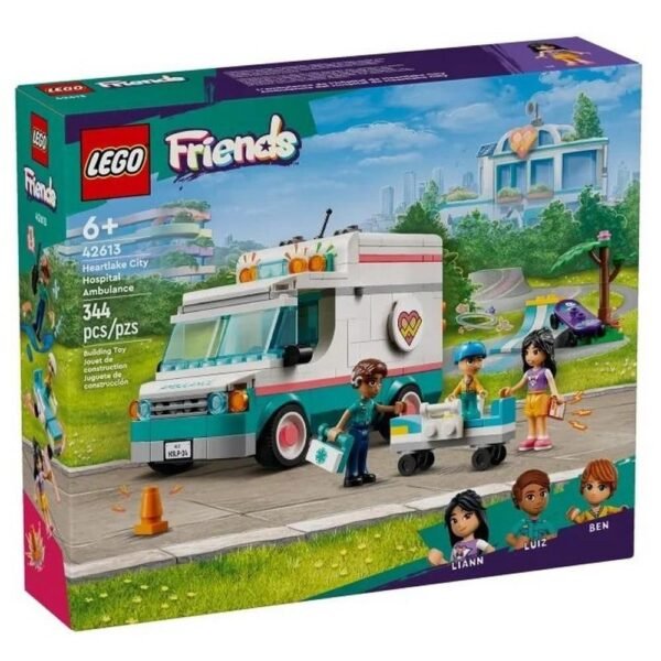 Lego Friends Ambulancia Do Hospital De Heartleke City 42613 - Imagem 7