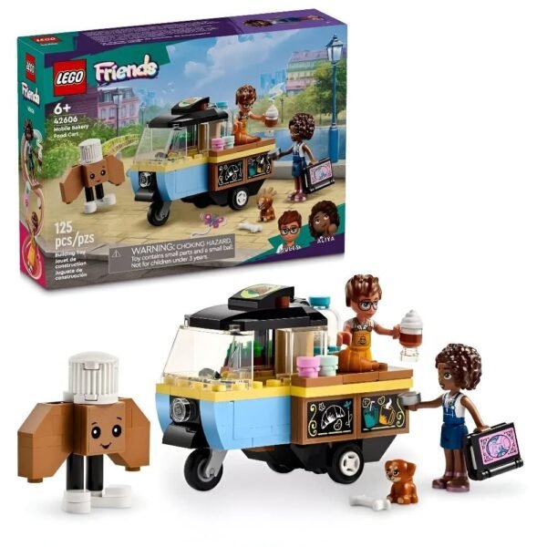 Lego Friends Carrinho De Padaria Movel 125 Pecas 42606