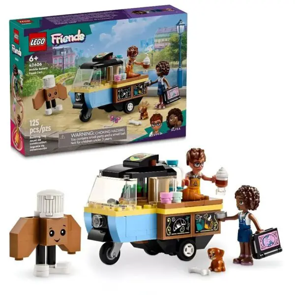 Lego Friends Carrinho De Padaria Movel 125 Pecas 42606