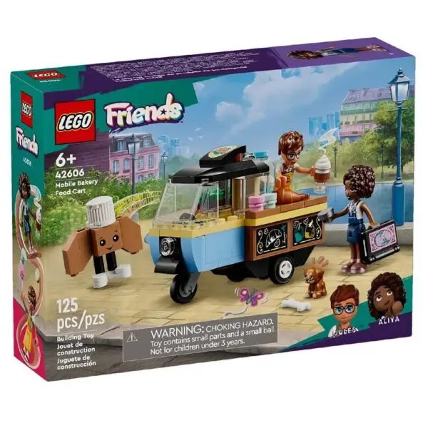 Lego Friends Carrinho De Padaria Movel 125 Pecas 42606 - Imagem 5