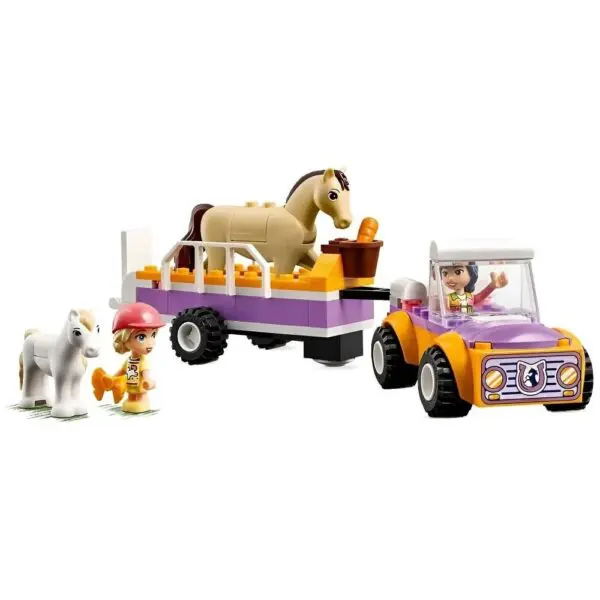 Lego Friends Trailer De Cavalos E Ponei 105 Pecas 42634 - Imagem 3