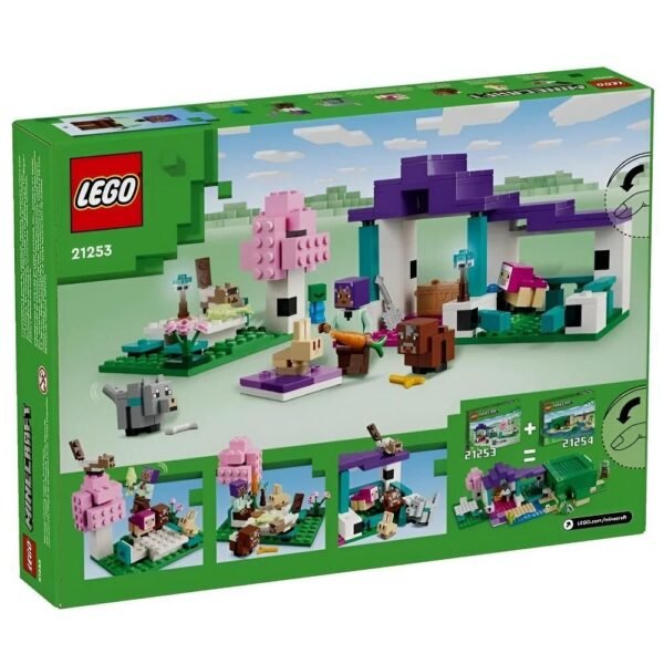 Lego Minecraft O Santuario Animal 206 Pecas 21253 - Imagem 8