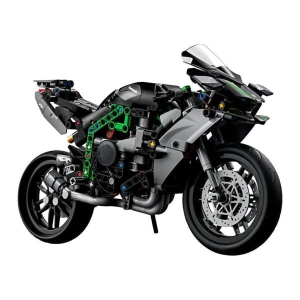 Lego Technic Motocicleta Kawasaki Ninja H2R 643 Pecas 42170 - Imagem 2