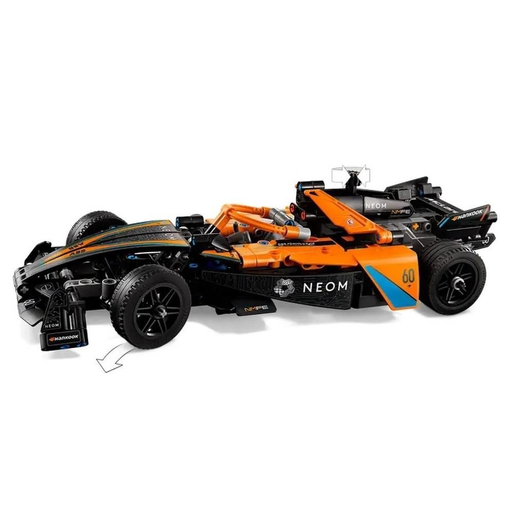 Lego Technic Neom McLaren Formula E Race Car 452 Pecas 42169 - Imagem 5