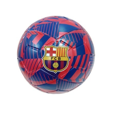 Mini Bola De Futebol PVC/ PU Metalica Barcelona Vermelha