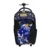 Mochila De Rodinha Com Alcas Sonic The Hedgehog Luxcel